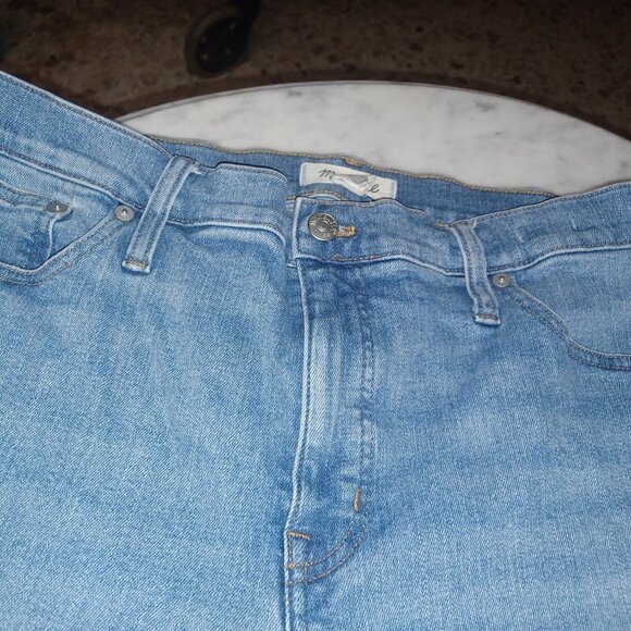 Made Well Men's Blue Jeans Mid-Rise Kick Out SZ 32 - Picture 2 of 5